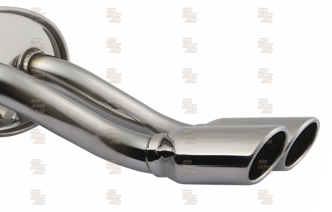Trust GReddy Comfort Sports Oval Twin Tip Exhaust Muffler - Fit